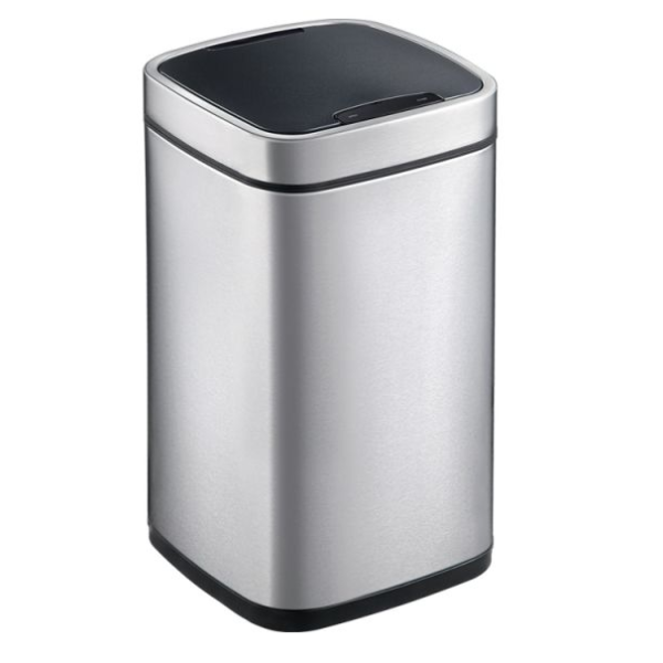 Kosz automatyczny 12 L MERIDA SENSOR ze stali matowej